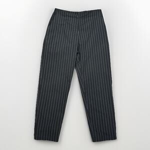 Sun Kim Andy Pant Black Ricki Striped Pants Style ME214 Women's Size M Black